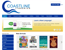 Tablet Screenshot of cooslibraries.org